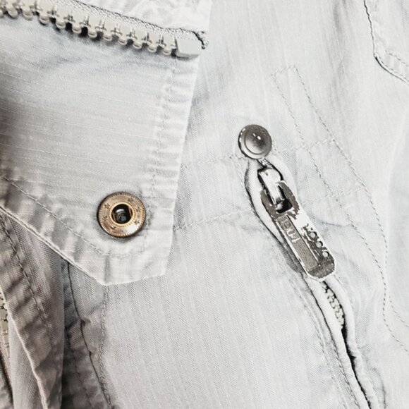 Burton London Y2K 2000s Aviator Military Urban Street Vintage Utility Jacket S - Picture 3 of 12